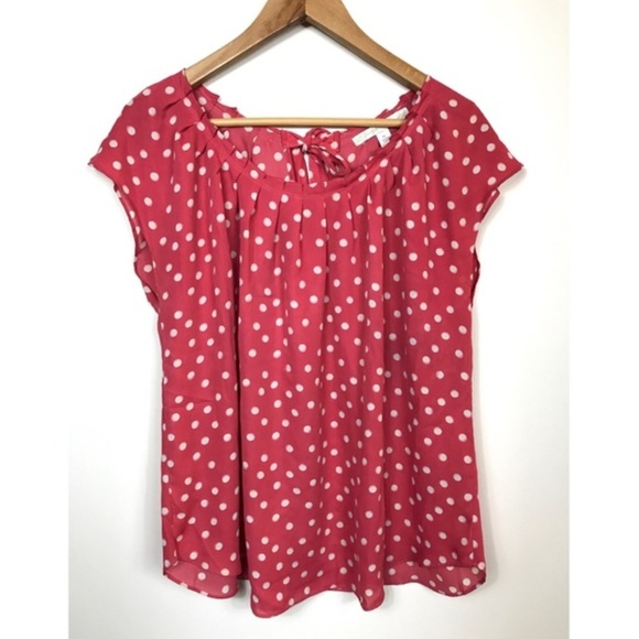 LC Lauren Conrad Tops - Women’s Lauren Conrad Tie String Blouse Size Small